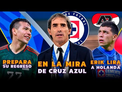 CRUZ AZUL POR GUILLERMO ALMADA | ERIK LIRA SALDRÍA A HOLANDA | CHUCKY LOZANO VUELVE AL TRI