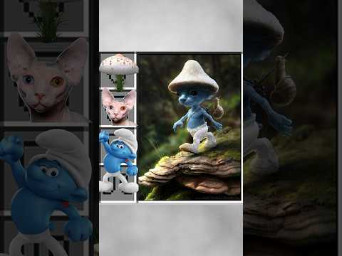 Smurf cat Minecraft | We live We love We lie #meme #smurfcat #minecraft #animation