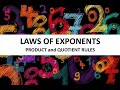 Exploring Product and Quotient Rules of Exponents