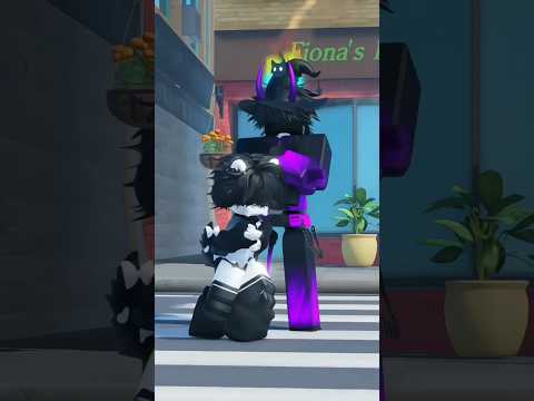 🐾 QUE VERSIÓN PREFIERES? 😳😏 #roblox #meowrobloxyt #mm2roblox #brookhaven #dancer