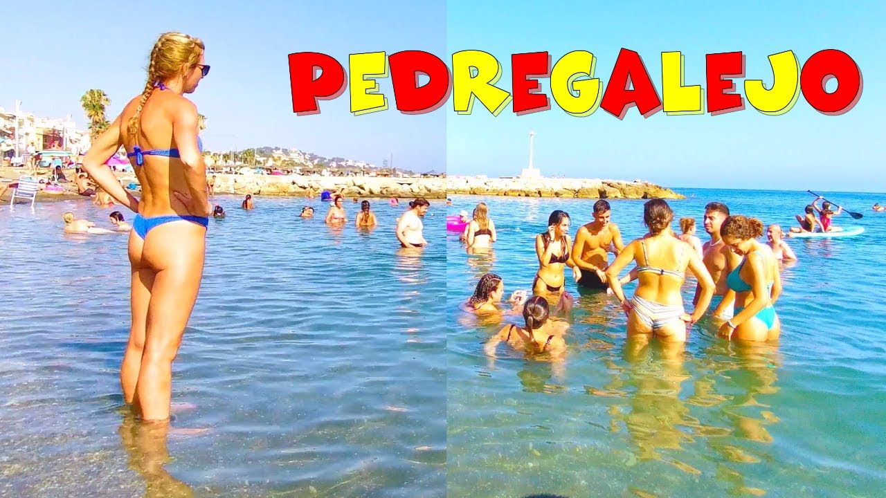 Spain Beach Walk 🇪🇦 ☀️ Pedregalejo Malaga 🏖️ Costa del Sol 🏝️ [4K]