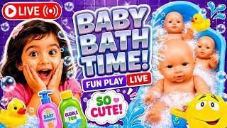 Rainbow Candy Bath 🍭🛁 LIVE Relaxing ASMR & Satisfying Sounds ✨ #asmr #live #satisfying #rainbow🛁