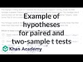 Understanding Paired T-Tests