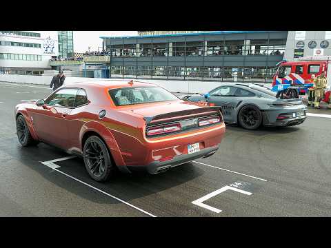 Supercars Drag Racing - 1000HP Urus, Dodge Challenger, Mansory Venatus 992 GT3 RS, Stage 2 E63 AMG