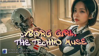 AI ART 4K | Meet the Techno Muse: A Deep Dive into the World of Cyborg Girl