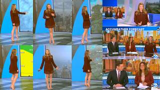 Dani Beckstrom brings long legs luvliness and laughter to the forecast segments [pt2 higher quality]