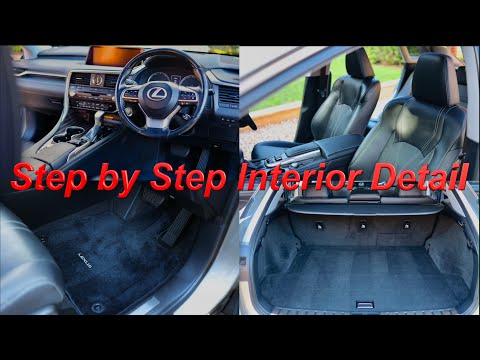 Deep Cleaning, Enhancing & Protecting the Interior of a LEXUS RX 350 (Vlog 60)