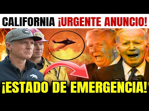 Última hora de EEUU, Gobernador de CALIFORNIA Gavin Newsom ACTIVA el ¡ESTADO de EMERGENCIA!