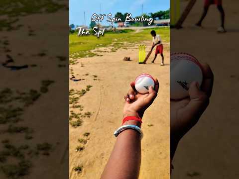 Off Spin Bowling🏏🏏 #cricket #thespl #trending #bowling #shortsfeed #shorts #sports #video #short