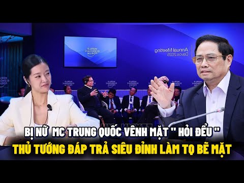 Bị nữ MC Trung Quốc vênh mặt HỎI ĐỂU , thủ tướng Phạm Minh Chính đáp trả siêu đỉnh | VIET DISCOVERY