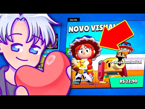 A JESSIE JESSIE CHEGOU e ELA ESTÁ LINDA 🤩! Brawl Stars