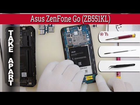 (ENGLISH) How to disassemble 📱 Asus ZenFone Go ZB551KL Take apart Tutorial