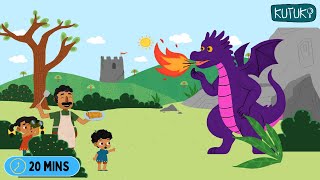 Kutu &  Ki's 3-in-1 Epic! 🗺️👽🍳 Treasure Map, Alien Abduction & Cooking Competition! | Kids Cartoon