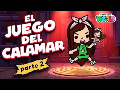 🦑🔥 ¡El Juego del Calamar! ¿Todo termina mal? Parte 2 | Luna forever en Toca Boca Life 🎮