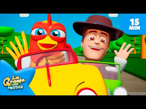 Paseando en auto 🚙🚗 LA GRANJA DE ZENÓN A RODAR 🚗🌈 MIX | El Reino Infantil