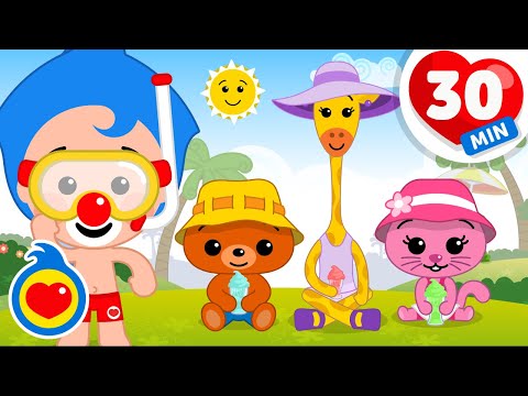 ☀️ The Pool Song + more Summertime Kids Songs 🏖️ Nursery Rhymes by Plim Plim -The Kindness Hero