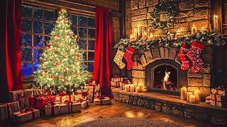 Top 50 Christmas Songs and Carols | Best Christmas Music Playlist With Fireplace