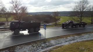 Dragoon Ready 23. Die Kolonen rollen zwischen Grafenwöhr und Hohenfels