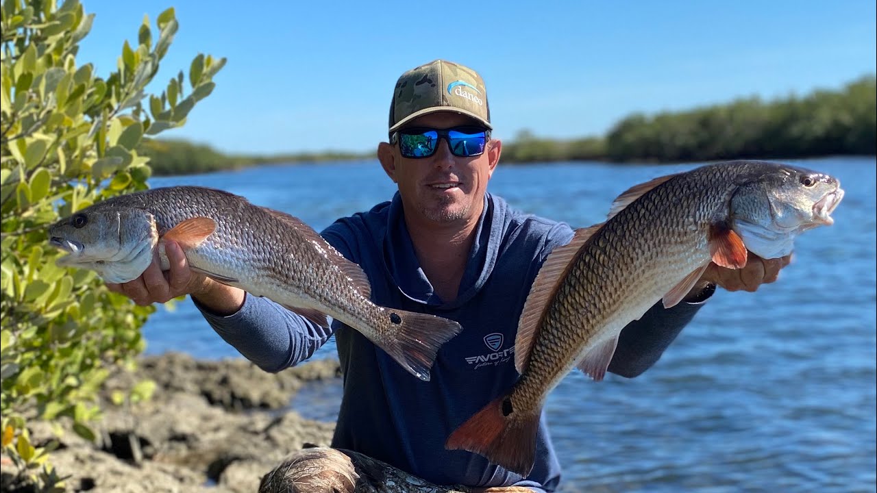 REDFISH Catch Clean & Cook (COOKING ON A ISLAND ) - Bluegabe