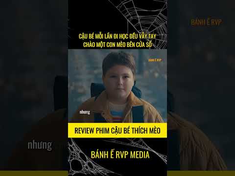 CẬU BÉ MỖI LẦN ĐI HỌC ĐỀU VẪY TAY CHÀO CHÚ MÈO BÊN CỬA SỔ