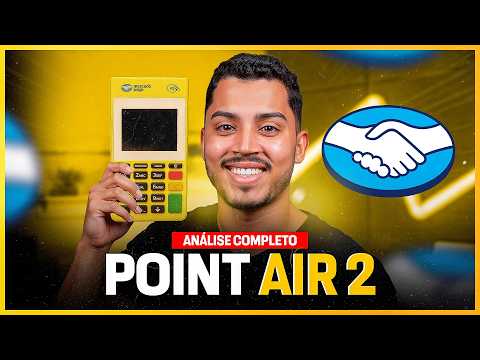 Point Air 2 - Saiba Tudo sobre a Máquina de cartão MP53S do Mercado Pago [ANÁLISE COMPLETA]