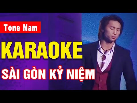 Sài Gòn Kỷ Niệm Karaoke Tone Nam | Đan Nguyên | Asia Karaoke Beat Chuẩn