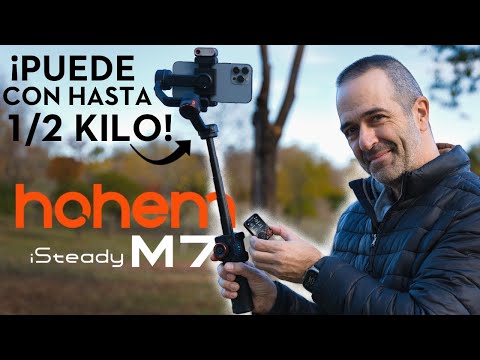 El GIMBAL MAS PODEROSO para tu TELEFONO | HOHEM iSteady M7 - Review A FONDO en Español