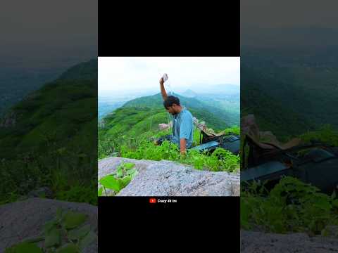 24 Hours On Mountain... With Peace | Solo Camping #shorts @mrindiankaher