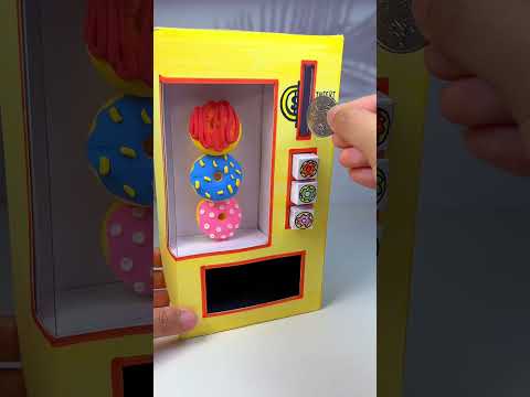 A vending machine for donuts. Let's do it together.#diy#handicraft#craft