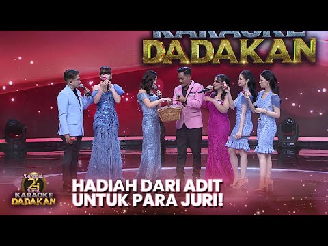 Adit & Risma Berikan Oleh-Oleh Untuk Para Juri | DANGDUT 24 KARAT