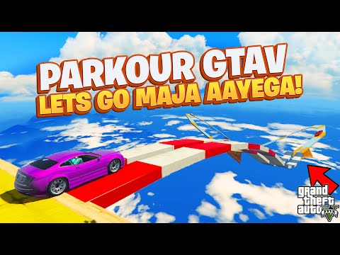 GTA 5 (Hindi) : Parkour Race Maja Aayega 998.58% Can't Do This! | Funny Moment GTA