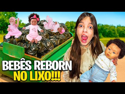 ENCONTREI AS BEBÊS REBORN DESAPARECIDAS NO MEIO DO LIXO *Ficamos chocadas !