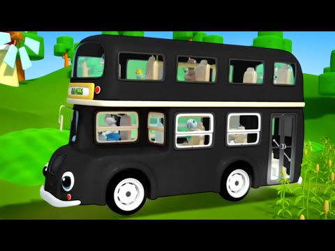 Wheels On The Bus, Vehicle Songs and Nursery Rhymes for Kids