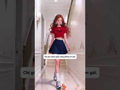 Chị gái đã nói gì. #hoathinh #shorts