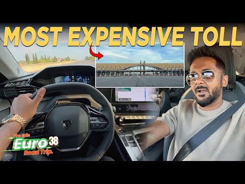 For Every 1 Km, I Paid 100 Rs Toll On This European Highway | The Epic Europe Road Trip | Ep - 38
