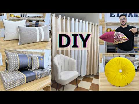شاهد اسهل و افضل الوسادات و الستاره  التي يمكنك خياطتها في  منزلك DIY