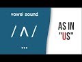 Understanding the American Vowel Sound /ʌ/