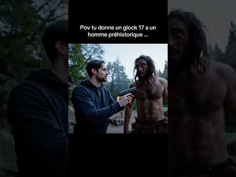 POV : tu donnes un glock à un homme préhistorique...