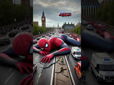 BS400 Spidey causes another London jam! 🕷️ Even heroes need a break. #SpiderTraffic #LondonBlock