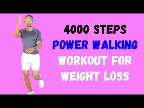 4000 Steps Power Walk Workout for Weight Loss 🔥Burn 260 Calories in 30 Mins🔥