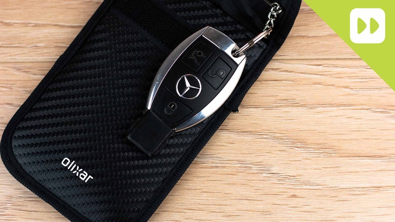 Universal Protection Tatuo 2 Pieces Car Key Signal Blocking Pouch RFID Signal Blocking Anti Theft Fob Protector Pouch Block RFI/WiFi/GSM/LTE Keyless Entry Car Key Fob Pouches 