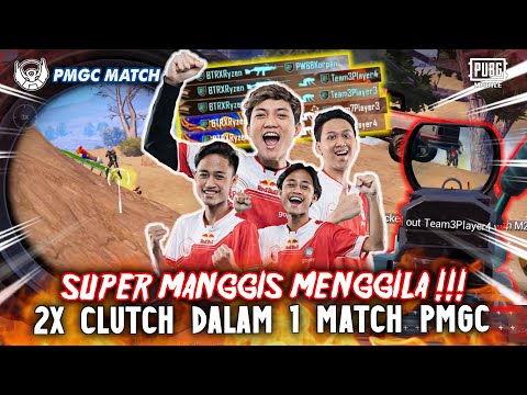 PMGC MATCH !!! 2X CLUTCH DALAM 1 MATCH SUPER MANGGIS MENGGILA !!! | Ryzen Gaming