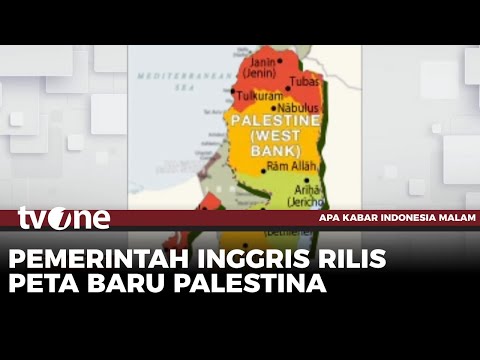 Akui Negara Palestina, Inggris Perbarui Peta | AKIM tvOne