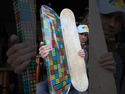 World’s Most Colorful Skateboard!!🌈