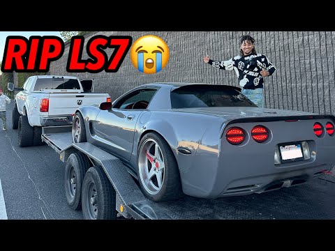 R.I.P C5 Corvette, My LS7 BLEW UP!