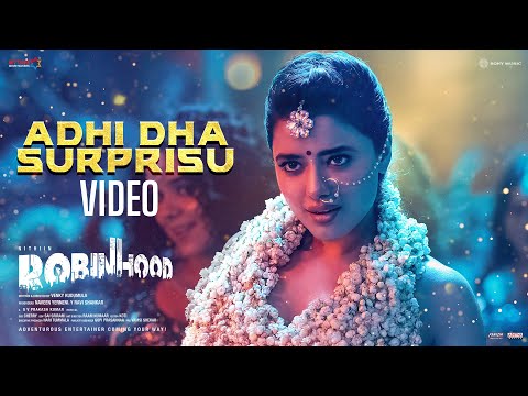 Adhi Dha Surprisu Video | Robinhood | Nithiin, Sreeleela, Ketika Sharma, Venky Kudumula, GV Prakash