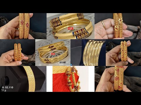 Latest gold bangle designs