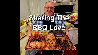 Low & Slow BBQ Feast: Smoked Brisket, Pork Butt and a Massive Meat Plate