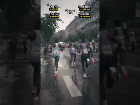 Would you break away or tuck in? 2:47km | Copenhagen Half Marathon
