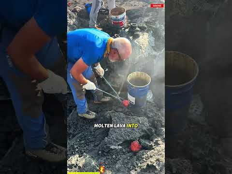 Turning 2,000°F Lava Into Art